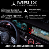 Radares de velocidad para Mercedes MBUX + Guía de instalación - Mayo 2025
