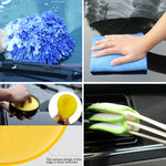 Kit Pulizia Auto Completo Professionale (fino 18 pz)