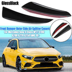 Déflecteurs de spoiler avant pour Mercedes-Benz Classe A W177 AMG 2019+